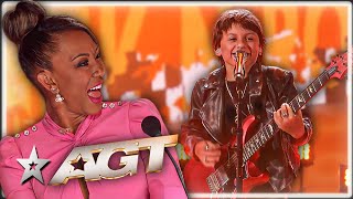 10 Year Old ROCKS at The America's Got Talent 2025 Live Show!
