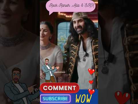 Rock Alia Ranvir &SRK #ytviral #bollywood #ranvir #aliabhat #shortsfeed #shorts#ytshorts #viral#srk