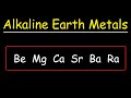 Alkaline Earth Metals Concepts