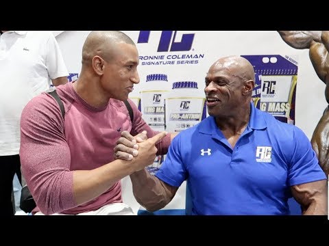 نهار فاش تلاقية مع Ronnie coleman VS Big ramy