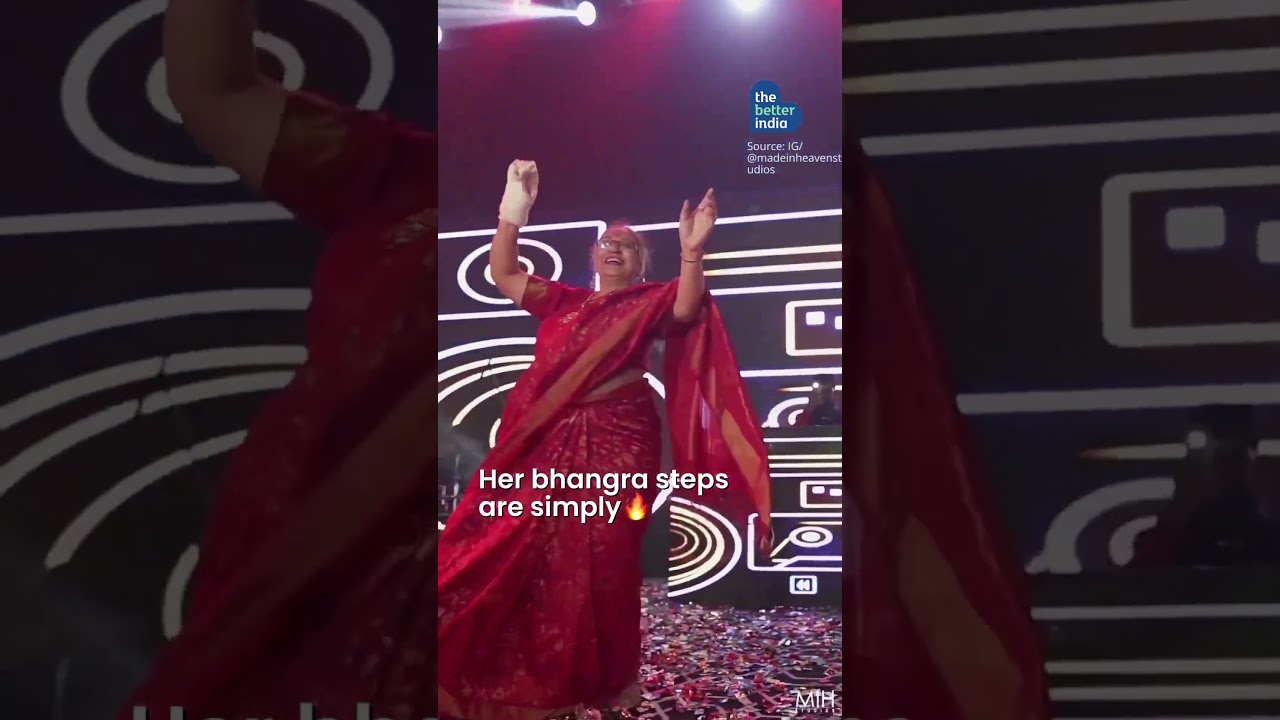 Age Is Just A Number - Viral Dance Video Of An Elderly Woman Joyfully Dancing | The Better India