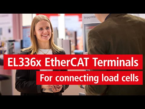 EtherCAT Terminals for the connection of load cells