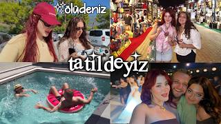 10 yıl sonra tatile çıktık! önce ölüdeniz sonra bacı düğünü👰‍♀️