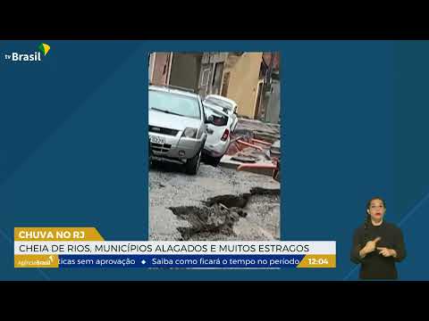 RJ | Chuva causa cheias nos rios e deixa municípios alagados