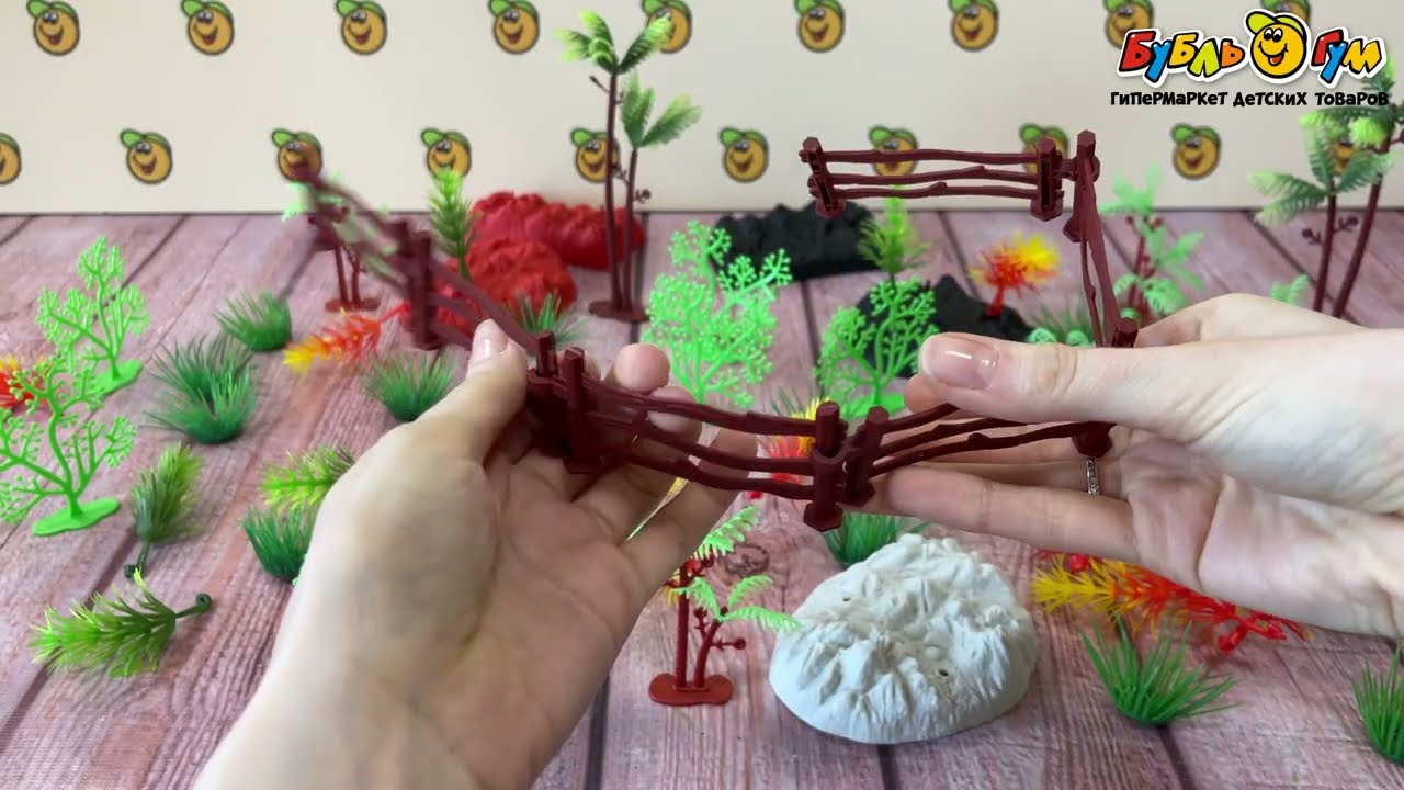 Набор фигурок Lanson Toys Ферма 200эл - видео Набор фигурок Lanson Toys Ферма 200эл - видео