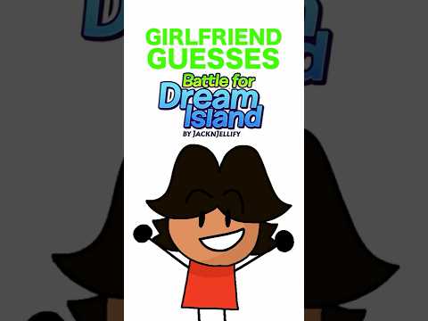GIRLFRIEND Guesses BFDI:TPOT Part 5 #bfdi #bfdia #tpot #trending #animation #funny #osc #shorts #bfb