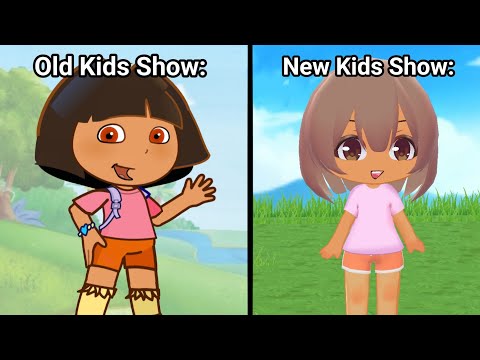 Old Kid's Shows VS New Kid's Shows: 