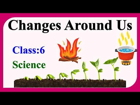 Changes Around Us |  Full Chapter | Class 6: Science | NCERT Science | Class 6 | Chapter 6