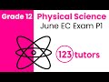Physics Concepts and Principles Assessment