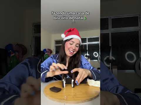 TESTANDO uma CASA de BISCOITO de NATAL dos GRINGOS 🎄 #humor #testes