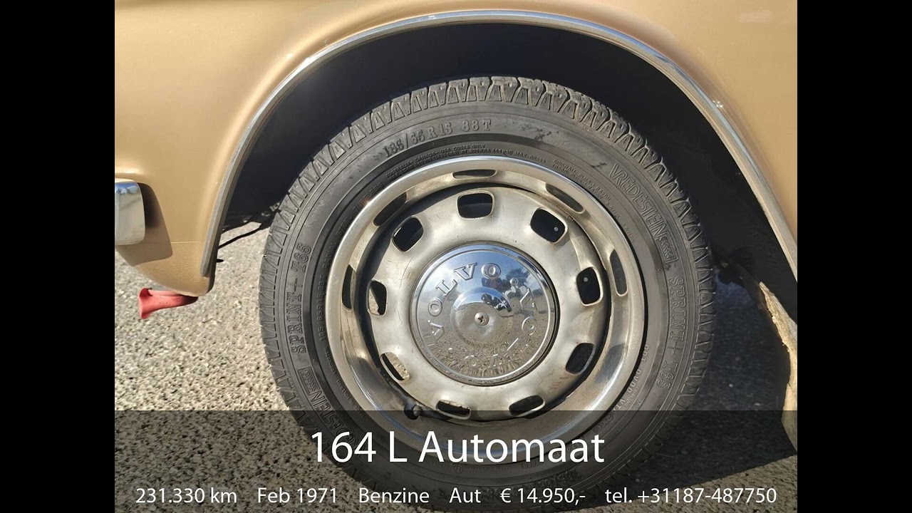 Aperçu vidéo du Volvo 164 (1971)