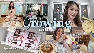 Growing with U👼🏻|ถ่ายphotoshootกับจิ๋วครั้งแรก🤰🏻,ทำworkshopกำไลให้นิลินกับสาวๆ