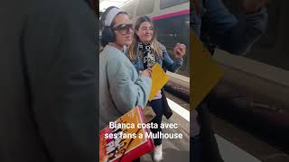 bianca costa a Mulhouse pour le flor fm live #biancacosta #musique