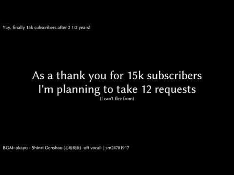 [CLOSED] 15k Subscribers Special