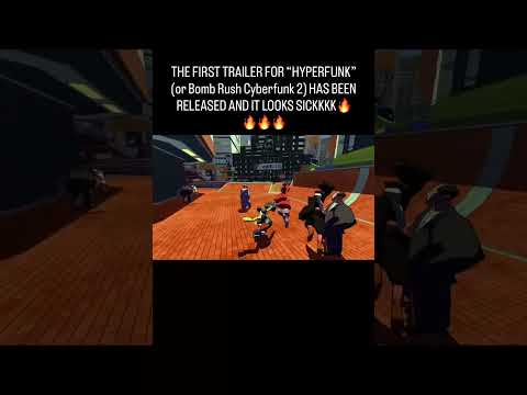 Bomb Rush Cyberfunk 2 (hyperfunk) has been announced!