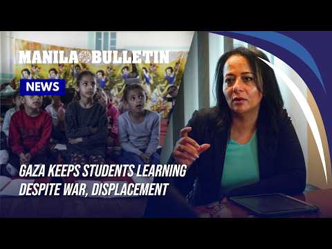 Gaza keeps students learning despite war, displacement