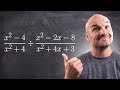 Excluded Values in Rational Expressions