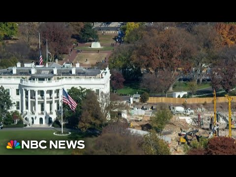 YouTube video thumbnail: Questions and Concerns Linger Around White House Ballroom Construction