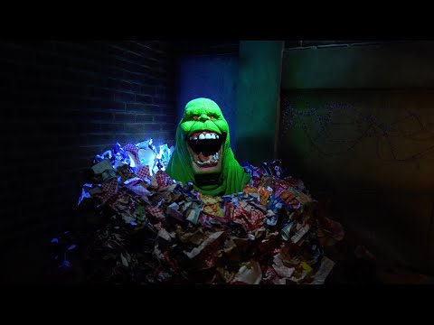 Ghostbusters Frozen Empire FULL POV HAUNTED MAZE, Universal Hollywood Halloween Horror Nights 2024