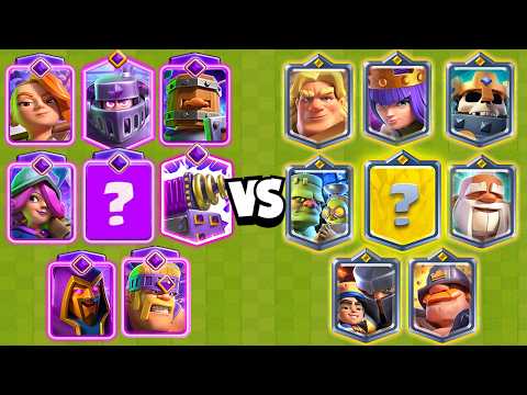 CARTAS EVOLUCIONADAS vs CAMPEONES | CUAL ES LA MEJOR CALIDAD? | CLASH ROYALE