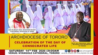 Celebrating the Day for the Religious | Archdiocese of Tororo | Saturday Feb - 14 - 2026