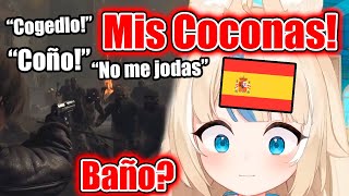 Saba Repeating Everything She Hears in SPANISH in Resident Evil 4 Is T