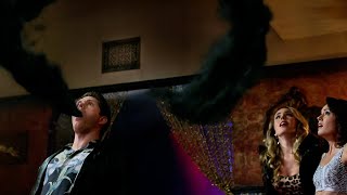 Supernatural S10P4 - Dean Fights a Soul-Draining Demon as Black Mist Erupts from His Mouth
