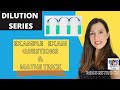 Understanding Dilution Series in Biology