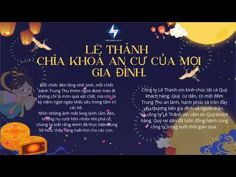 🎑 TRUNG THU ĐOÀN VIÊN – THẮP SÁNG TUỔI THƠ CÙNG ĐẠI GIA ĐÌNH LÊ THÀNH🎑