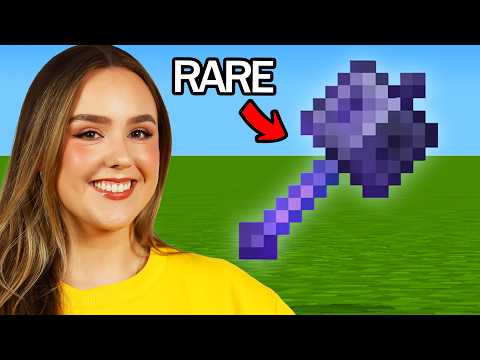 I Found Minecrafts Rarest Items