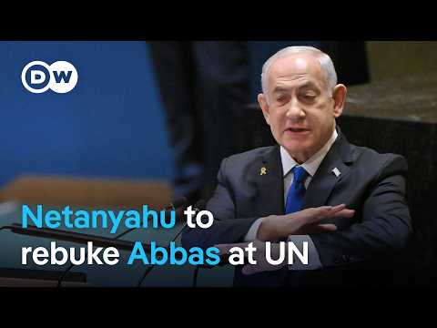 YouTube video thumbnail: Israel Keeps up Military Campaign as war in Gaza Takes Major Spot at UN General Debate