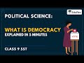 Democracy and Governance Concepts