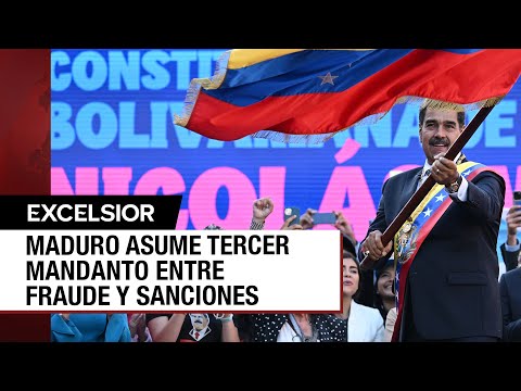 Maduro asume tercer mandato en Venezuela cuestionado por la oposición