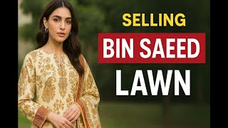 Bin Saeed lawn dress