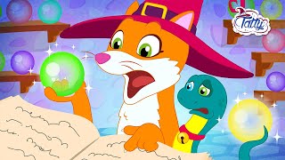 ESCOLA DE MAGIA 🧙‍♀️ Bolas mágicas e as estações do ano! As aventuras de Tatty e Misifu