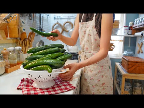 【大量消費】きゅうり20本使い切る日常🥒簡単レシピ、作りおき