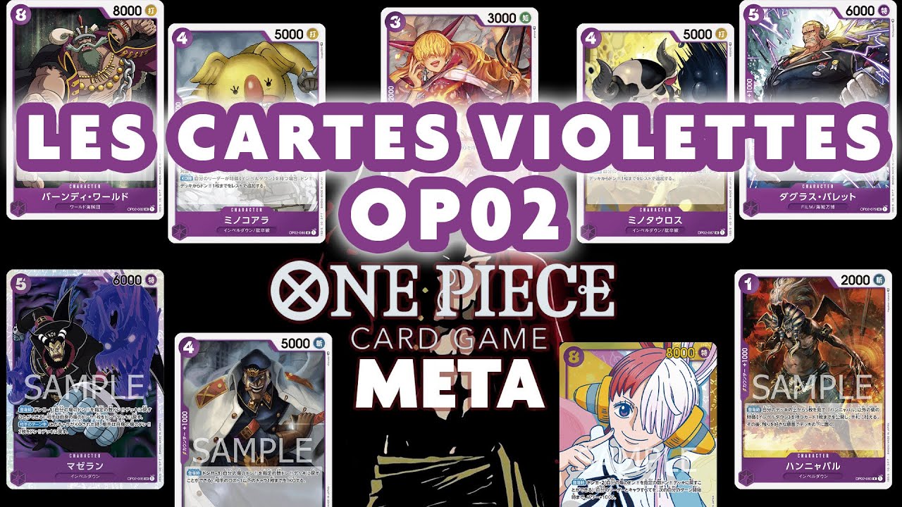 Impossible de s'échapper de ces cartes Violettes ! Review OP02