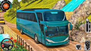 Coach Bus Driving Simulator - Real City Euro Luxury Bus Driver 3D - Android Gameplay