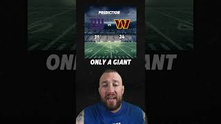 Week 1 NYG vs Commanders #nygiants #nfl