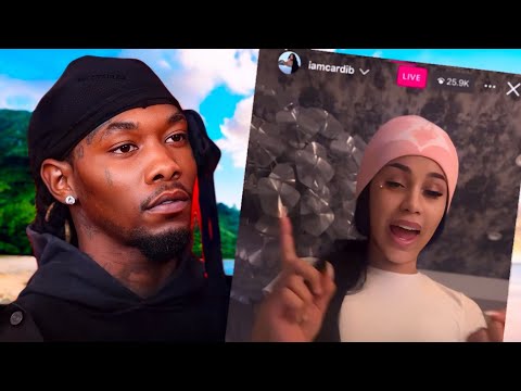 Offset Sl@ms Cardi B For EXP0SING Their Text Messages | Cardi B Admlts To Having Nose Job !