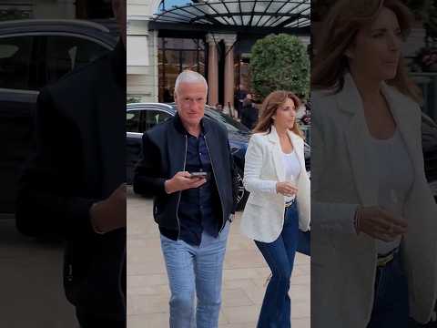 Didier Deschamps arrived in Monaco #monaco #supercars