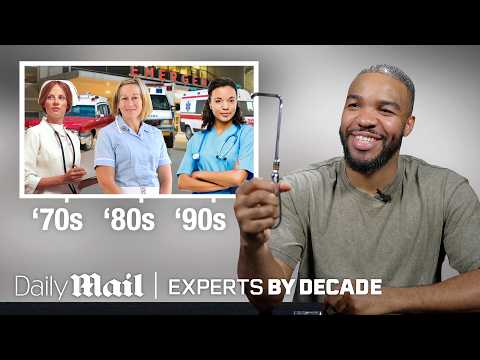 ER Nurses Life in the 1970s vs '80s vs '90s vs Today | Experts By Decade | Daily Mail