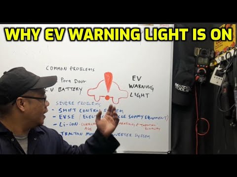 CAR WITH EXCLAMATION MARK WARNING LIGHT (EV LIGHT)