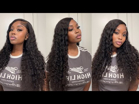 How To: SIDE PART DEEP CURLY WIG *Beginner Friendly* | PremiumLaceWig