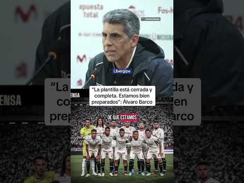 UNIVERSITARIO PELEARÁ EL TORNEO CLAUSURA Y LA COPA LIBERTADORES CON LA ACTUAL PLANTILLA ⚽ | Líbero