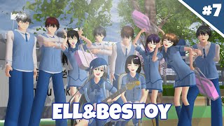 Ell&Bestoy SMP||Kehidupan Baru✨🩵||Sakura School Simulator
