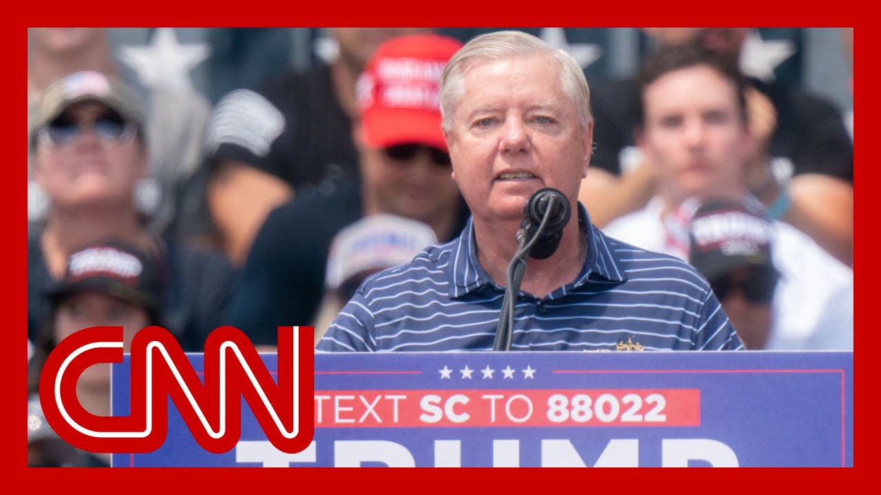 Lindsey Graham booed at Trump rally in his home state