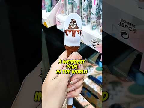 3 Weirdest Pens in the World
