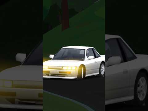 【FRlegends】s13SILVIA Night TOUGE Drift#frレジェンド #automobile #drifting #music