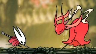 Hollow Knight Silksong - Skarrsinger Karmelita Boss Fight (4K 60FPS)